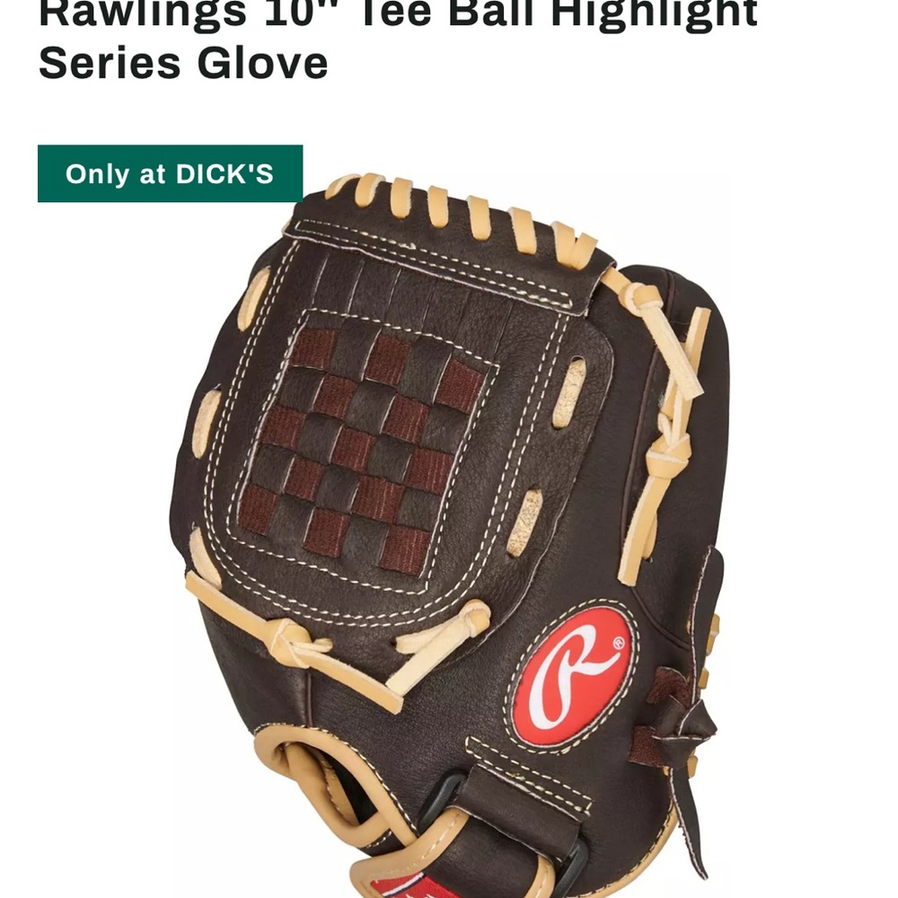 Rawlings 10" Tee Ball Glove